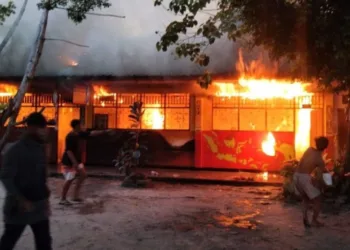 5 Ruang SD Inpres Kampung Baru Jayapura Terbakar, Polisi Masih Olah TKP