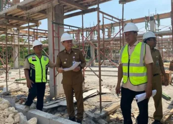 Bupati Kudus Cek Pembangunan Gedung Perpustakaan Daerah
