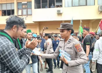 Demo di DPR Papua Kondusif, Massa Mahasiswa Sampaikan 11 Aspirasi