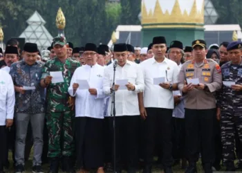 Sejumlah Elemen Masyarakat Berikrar untuk Keamanan Surabaya dan Indonesia