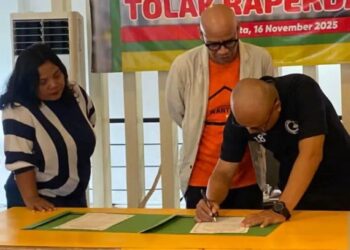 Aliansi UMKM Jakarta Teken Petisi Tolak Raperda Kawasan Tanpa Rokok