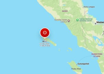 Gempa Magnitudo 6,3 Guncang Sinabang Aceh, BMKG Imbau Waspada Potensi Susulan