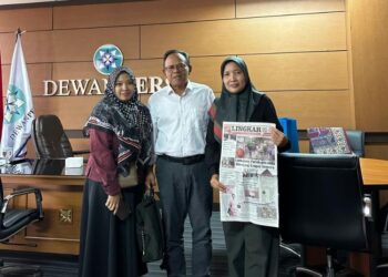 Ketua Dewan Pers Apresiasi Koran Lingkar di Tengah Gempuran Media Digital