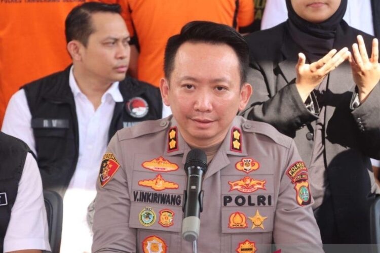 Kapolres Tangerang Selatan AKBP Victor Daniel Henry Inkiriwang. (Antara/Lingkar.news)