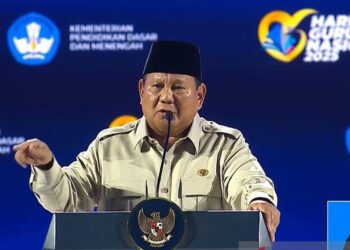 Prabowo: Guru Harus Tegas Hadapi Murid Kurang Ajar sekalipun Anak Jenderal