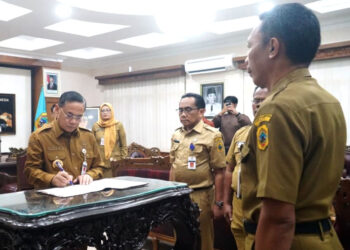 Gantikan Riyoso, Bupati Pati Tunjuk Teguh Widiyatmoko jadi Penjabat Sekda