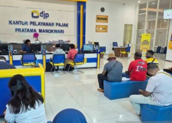 Jelang Akhir 2025, Penerimaan Pajak di Manokwari Capai Rp650 Miliar