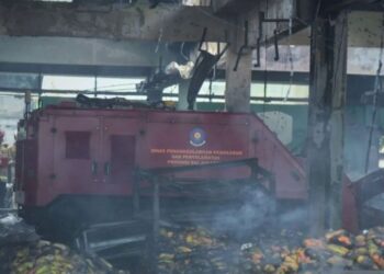 Kebakaran Pasar Kramat Jati, 350 Kios Ludes Dilalap Api