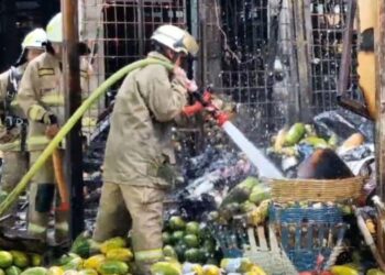 Kerugian Akibat Kebakaran Pasar Kramat Jati Diperkirakan Capai Rp10 Miliar