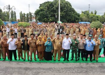 Blora jadi percontohan nasional dalam peringatan Hari Desa 2026 yang diikuti 4.000 aparatur desa dengan Kenduri Desa dan penggalangan dana bencana.