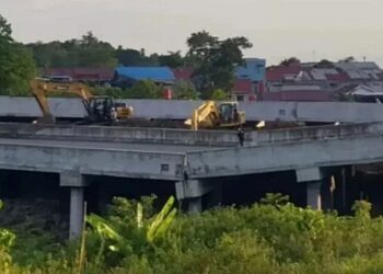 BBPJN Kaltim mempercepat perbaikan jalan Tol IKN yang rusak akibat hujan ekstrem agar siap digunakan saat arus mudik Lebaran 2026.