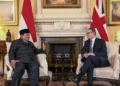 Presiden Prabowo menyebut Pemerintah Inggris mendukung rencana Indonesia membangun 1.500 kapal tangkap ikan melalui kerja sama maritim strategis.