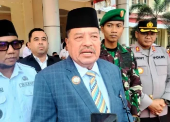 Sebanyak 165 KK di Desa Alue Waki, Nagan Raya masih terisolasi akibat jembatan putus diterjang banjir bandang.