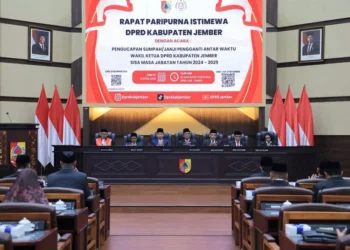 Bupati Jember Gus Fawait menerima rekomendasi DPRD atas LKPJ 2025 dan berkomitmen meningkatkan kinerja ekonomi serta revitalisasi pasar di Jember.