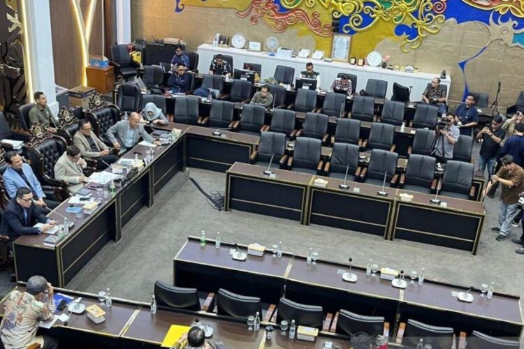Ketua Badan Legislasi DPR RI Bob Hasan saat memimpin rapat RUU Pemerintahan Aceh
di kompleks parlemen, Jakarta, Selasa (26/5/2026). ANTARA/LINGKAR NETWORK