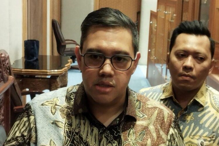 Wakil Ketua Komisi I DPR RI Dave Laksono di kompleks parlemen, Jakarta, Rabu
(22/4/2026). ANTARA/LINGKAR NETWORK