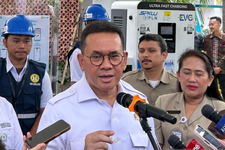 Menteri Perdagangan (Mendag) Budi Santoso ditemui di Kantor Kementerian
Perdagangan Jakarta, Senin (25/5/2026). (ANTARA/LINGKAR NETWORK)