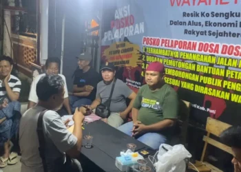 Posko Germap menerima 16 laporan jalan rusak di 12 kecamatan Kabupaten Pati dalam sepekan.