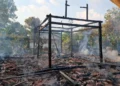 Rumah di Jiken Blora Ludes Dilalap Api, Diduga Dibakar Pemilik yang ODGJ 2 Rumah warga di Desa Jiworejo, Kecamatan Jiken, Blora, ludes terbakar, diduga sengaja dibakar oleh pemilik yang merupakan ODGJ.