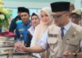 Menhaj Gus Irfan Cicipi Menu Semur Udang Pedas di Asrama Haji NTB