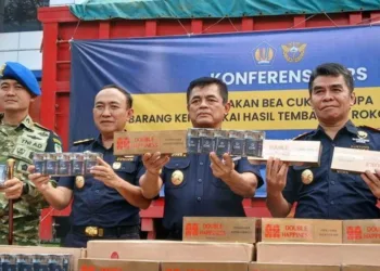 Modus Pakan Ternak, Penyelundupan 8,2 Juta Rokok Ilegal Digagalkan di Merak