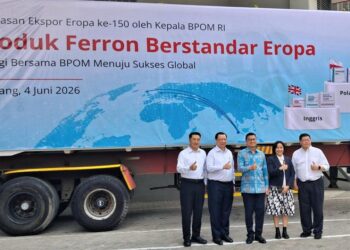 BPOM Lepas Ekspor Ke-150 PT Ferron Par ke Eropa, Industri Farmasi RI Makin Mendunia 3 BPOM Lepas Ekspor Ke-150 PT Ferron Par ke Eropa, Industri Farmasi RI Makin Mendunia