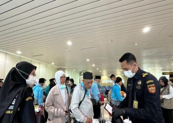 Perdana Sejak Beroperasi, Bandara YIA Kulon Progo Layani Kepulangan Jamaah Haji 2 Perdana Sejak Beroperasi, Bandara YIA Kulon Progo Layani Kepulangan Jamaah Haji
