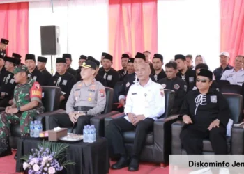 Pemkab Jember bersama TNI, Polri, dan PSHT menggelar Apel Kebangsaan untuk memperkuat sinergi dan menjaga kondusivitas.
