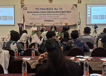 IJTI Muria Raya menegaskan pentingnya integritas informasi, akurasi, dan etika jurnalistik di era AI dan disrupsi digital melalui FGD dalam rangka Muskorda IV di Demak.