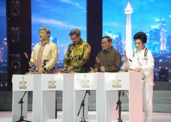 Gubernur DKI Jakarta Pramono Anung menargetkan nilai transaksi Jakarta Fair 2026 menembus Rp8 triliun dengan jumlah pengunjung mencapai 6 juta orang.