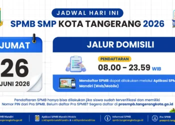 Hari Pertama Jalur Domisili, Situs SPMB Tangerang Diserbu 10 Ribu Pendaftar