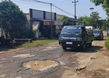 Jalan rusak di Desa Daren Jepara memicu protes warga, pihak desa memastikan perbaikan jalan dianggarkan Pemkab tahun ini.