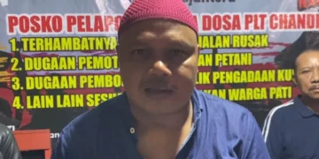 Anggaran Infrastruktur Pati Rp270 Miliar Dipertanyakan, Germap Tagih Transparansi Pemkab 4 Germap mempertanyakan transparansi anggaran infrastruktur Pati Rp270 miliar dan mendesak Plt Bupati Risma Ardhi Chandra menjelaskan realisasi perbaikan jalan.
