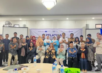KP2MI gandeng IOM gelar pelatihan perekrutan beretika bagi PMI di Lombok Timur guna menekan risiko eksploitasi dan TPPO sejak dari desa.