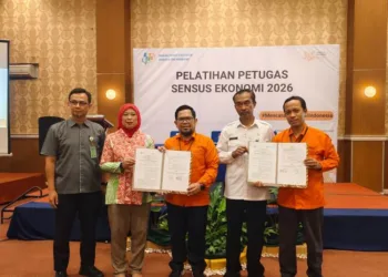 BPS Rembang jalin kerja sama dengan BPJS Ketenagakerjaan untuk melindungi 707 petugas Sensus Ekonomi 2026 di Rembang dengan jaminan sosial.