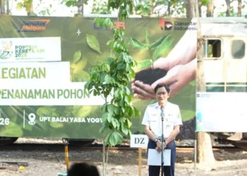 Tanam 25 Pohon di Yogyakarta, KAI Terapkan Prinsip Keberlanjutan 3P