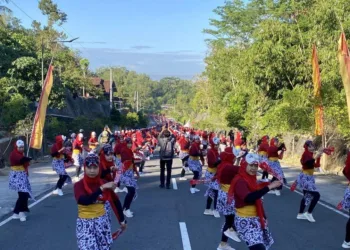 Pecahkan Rekor Dunia, 1.588 Perempuan Gunungkidul Gelar Senam Penthul Tembem