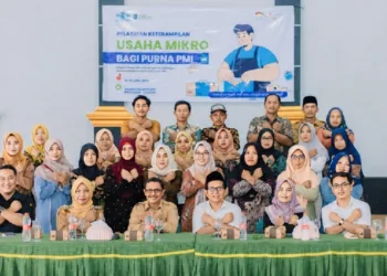 Kolaborasi Pemerintah Desa Sidaurip dengan KP2MI untuk pelindungan PMI. (Red – Lingkar.news)