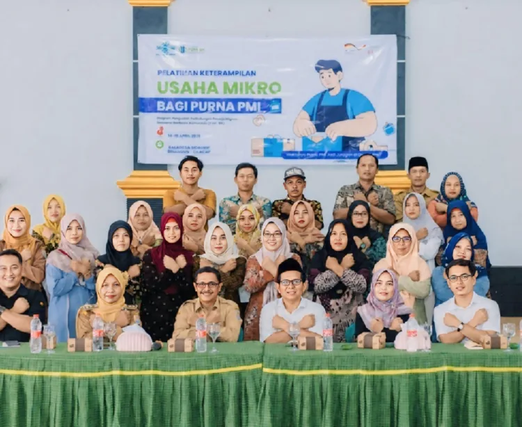 Kolaborasi Pemerintah Desa Sidaurip dengan KP2MI untuk pelindungan PMI. (Red – Lingkar.news)