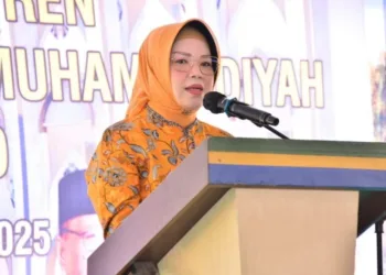 Bupati Sukoharjo Etik Suryani terjaring OTT KPK terkait dugaan pemerasan terhadap perangkat daerah.