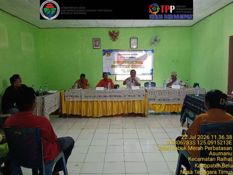 Desa Asumanu Gelar Musdes Penyusunan RKP Desa Tahun 2027 Secara Partisipatif