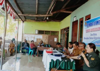 Memfasilitasi kegiatan Renbug stunting desa