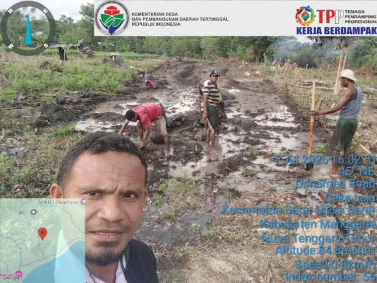 Pelaksanaan Kegiatan Pembukaan Percetakan Sawah baru