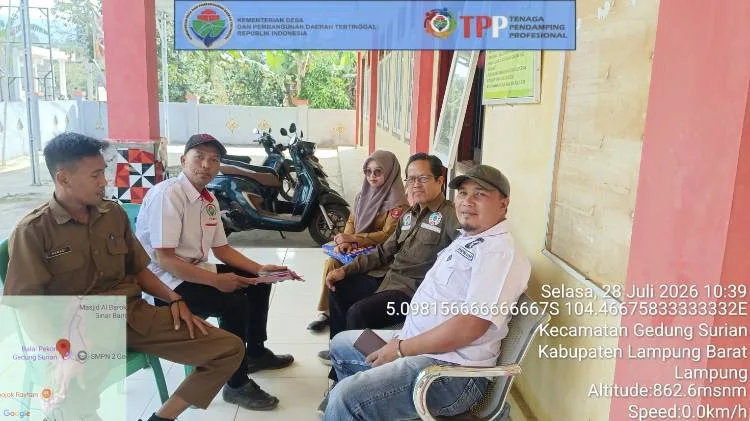 TPP Kecamatan Gedung Surian Percepat Pemutakhiran Data Indeks Desa Menuju Status Mandiri 1 TPP Kecamatan Gedung Surian Percepat Pemutakhiran Data Indeks Desa Menuju Status Mandiri