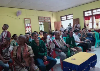 BPD Oenenu memimpin Musyawarah Desa