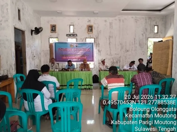 Desa Olonggata Perkuat Sinergi Percepatan Penurunan Stunting Melalui Rembuk Desa