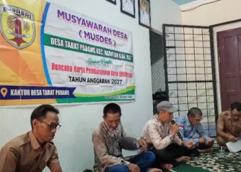 Musdes RKPDes tahun Anggaran 2027