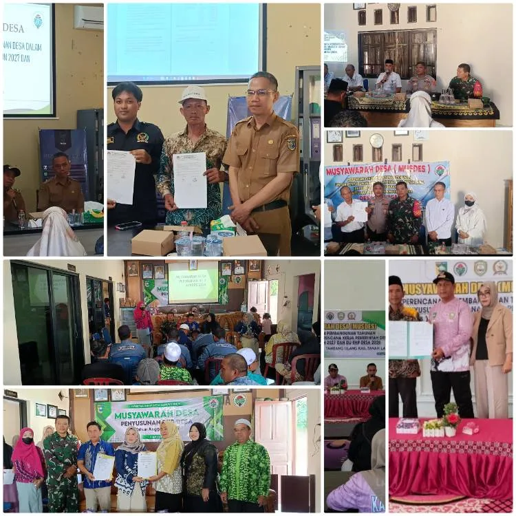Pemerintah Kecamatan Tambang Ulang Gelar Musdes Penyusunan RKPDesa 2027 dan DU-RKP 2028 1 Kegiatan Musyawarah Desa RKPDesa Tahun Tahun Anggaran 2027 dan DU RKPDesa Tahun Anggaran 2028 ; 4 Desa Kec. Tambang Ulang