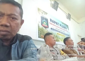 Desa Durian Resmi Bentuk Panitia Pilkades, Camat Janapria Tekankan Integritas dan Netralitas