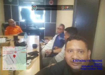 Kordinasi Dg Kepala BPBD Lombok Utara